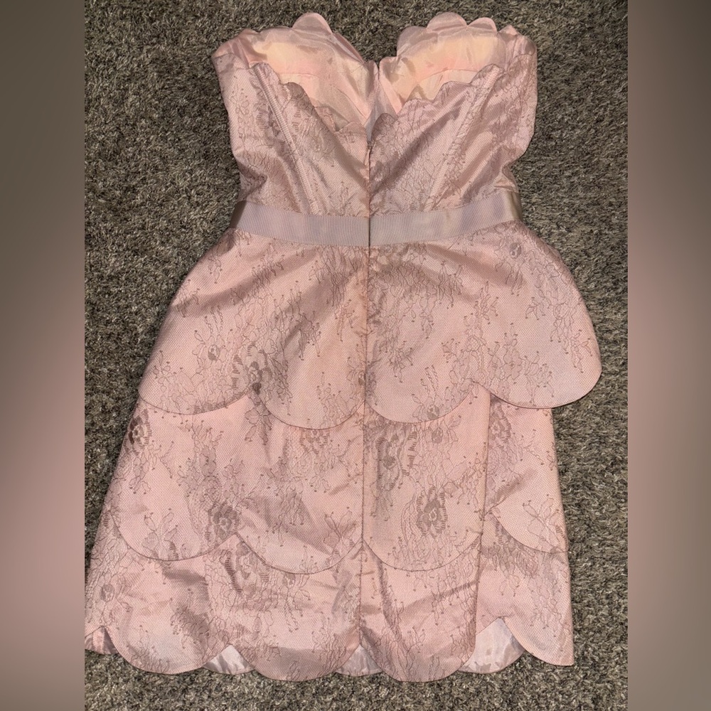 Bustier pastel pink dress - Picture 3 of 4